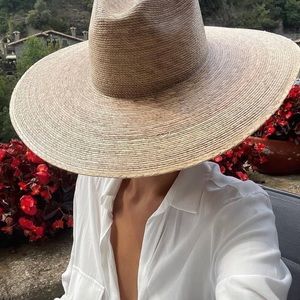 NEW Lack of Color Wide Palma Straw hat